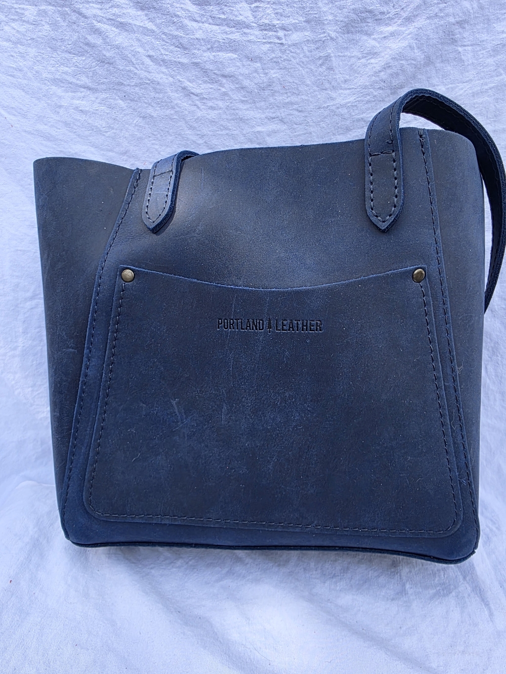 Portland Leather Deep Water Tote bag